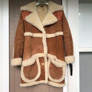 Coach Oversized Shearling Jacket